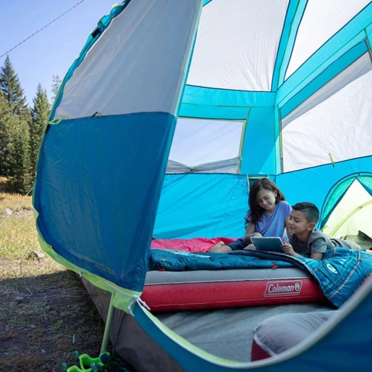 Спальный мешок детский Coleman Kids 50 (синий) с доставкой по России | BreadyФото 7