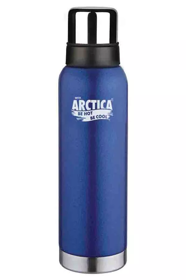 Термос "Арктика" с узким горлом американский дизайн 106-1200 1.2 л (цвет - синий) с доставкой по России и в Казахстан | Bready