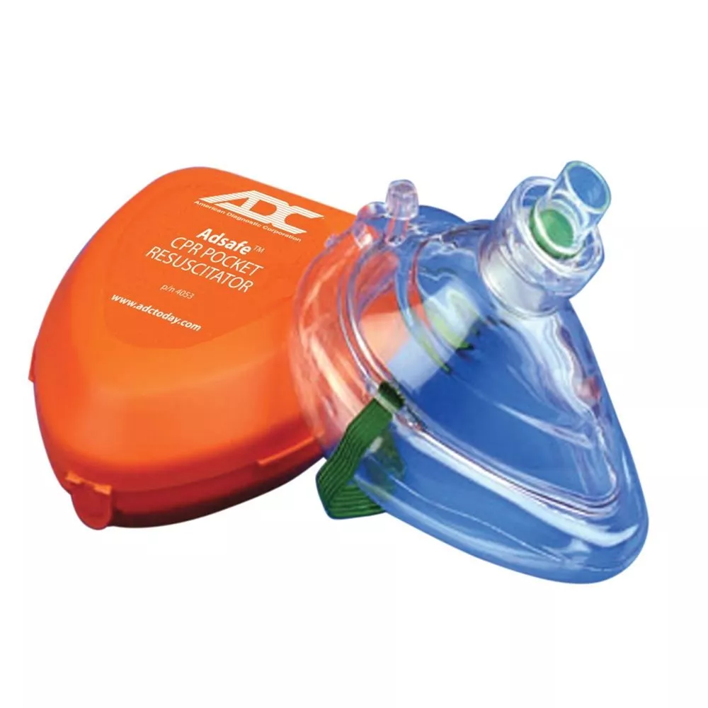 Маска для искусственного дыхания ADC Adsafe™ CPR Pocket Resuscitator: 4053 с доставкой по России и в Казахстан | BreadyФото 0