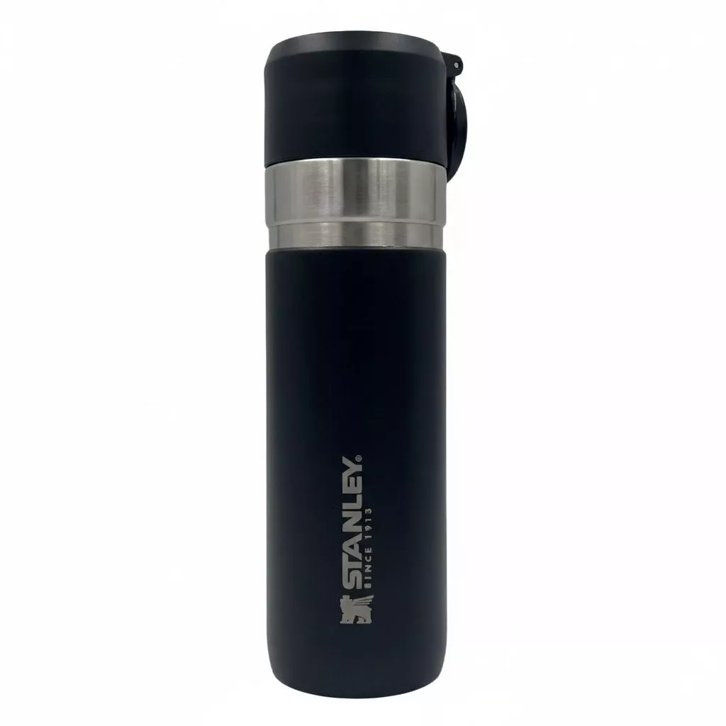 Термокружка STANLEY Go Bottle 10-10262-001 черная 473mL с доставкой по России | BreadyФото 0