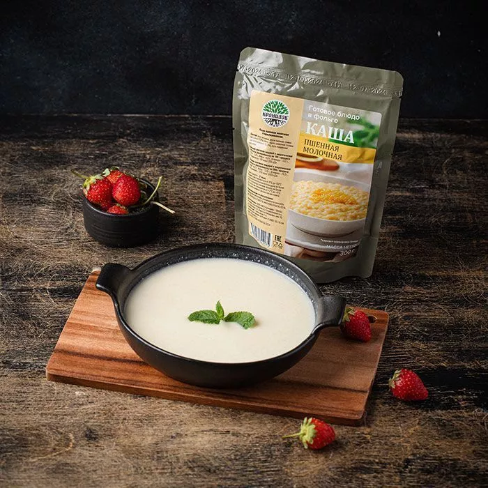 Каша пшенная молочная 300 грамм Кронидов с доставкой по России | BreadyФото 3