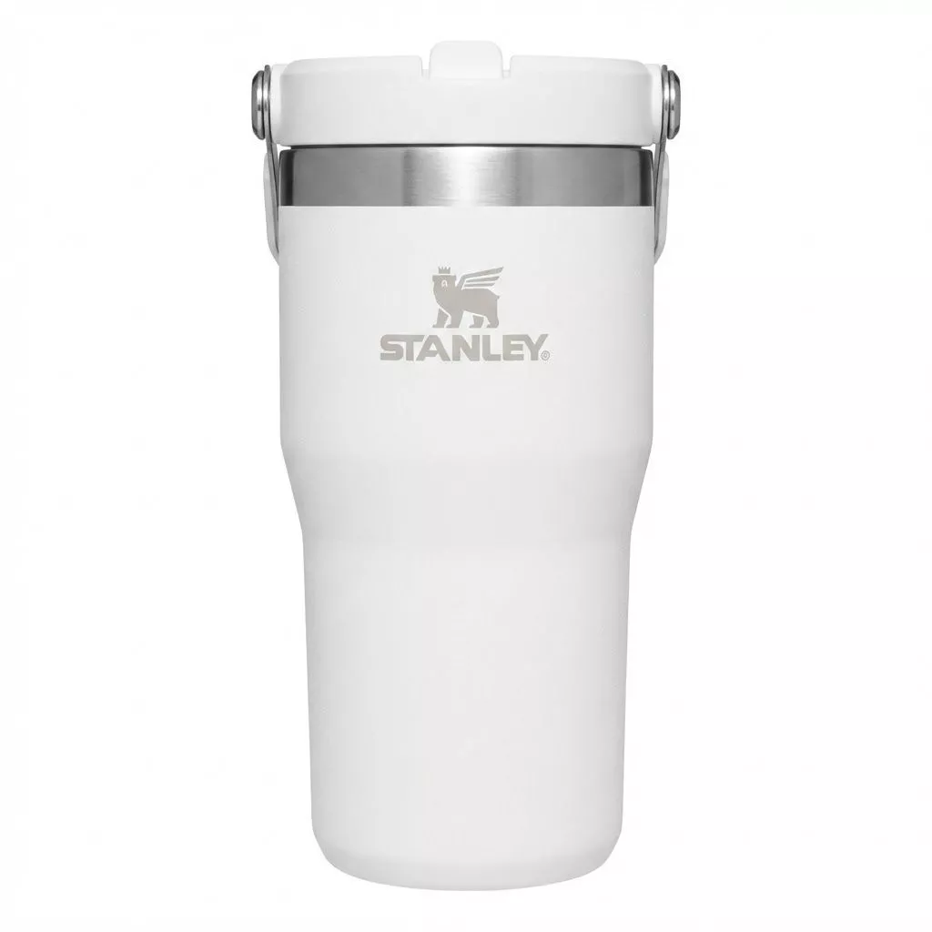 Термокружка Stanley The Iceflow Flip Straw Tumbler (белый), 10-09994-288, 591 мл с доставкой по России | BreadyФото 2