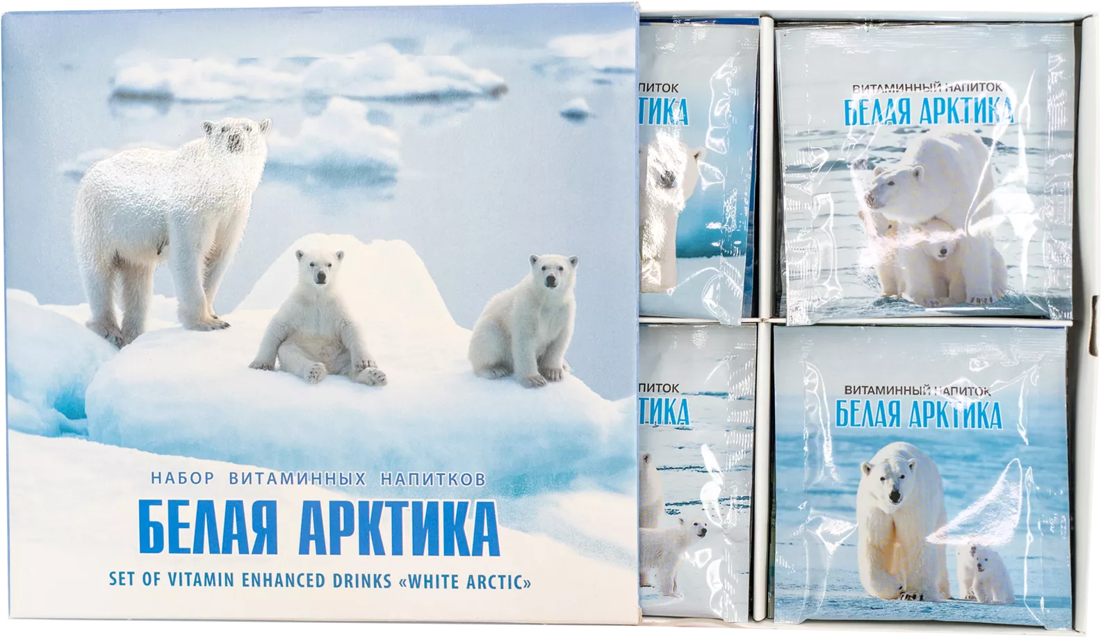 Набор витаминных напитков "Белая Арктика", 20 шт.  с доставкой по России и в Казахстан | BreadyФото 0