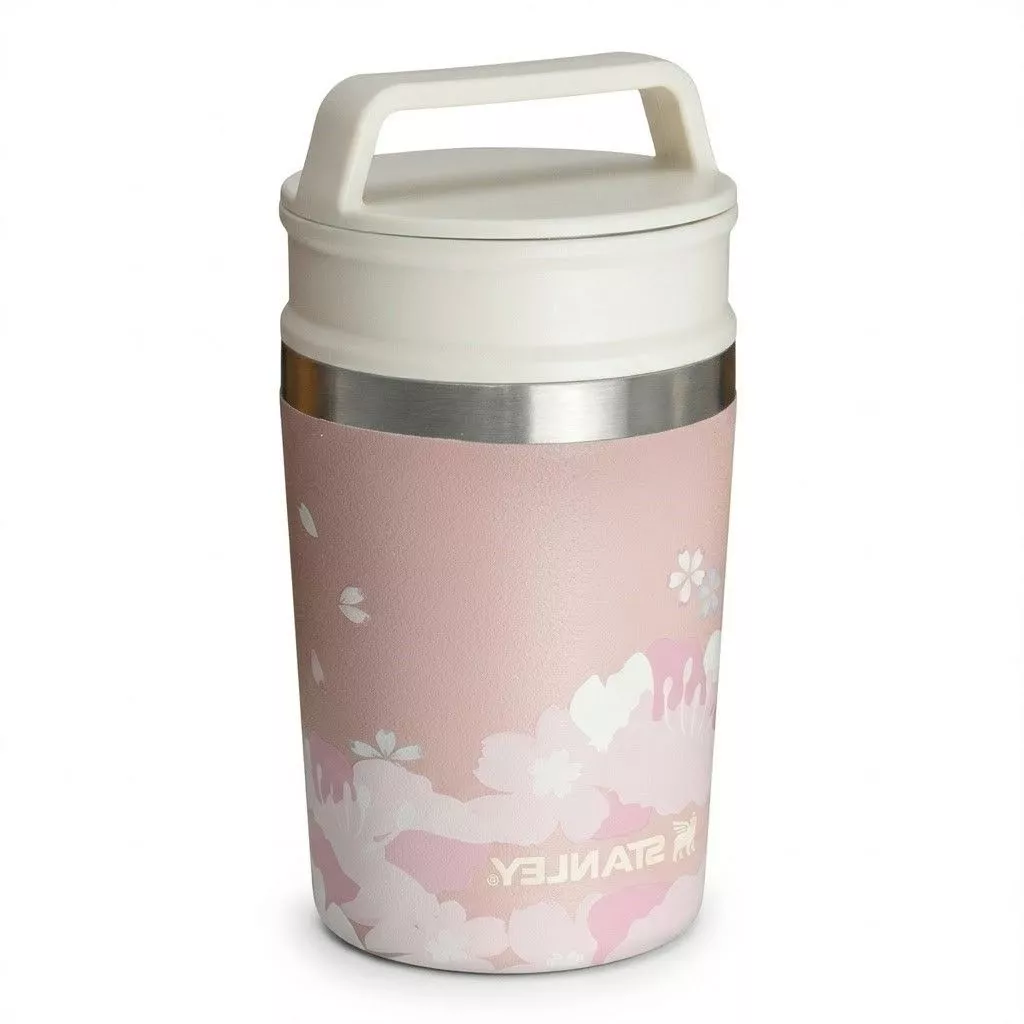 Термокружка Stanley Adventure Shortstack Travel Mug 235ml (розовая) 10-02887-088 с доставкой по России | BreadyФото 2