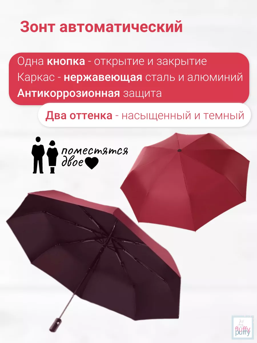 Подарочный набор "Термос с зонтом" (красный) с доставкой по России | BreadyФото 3