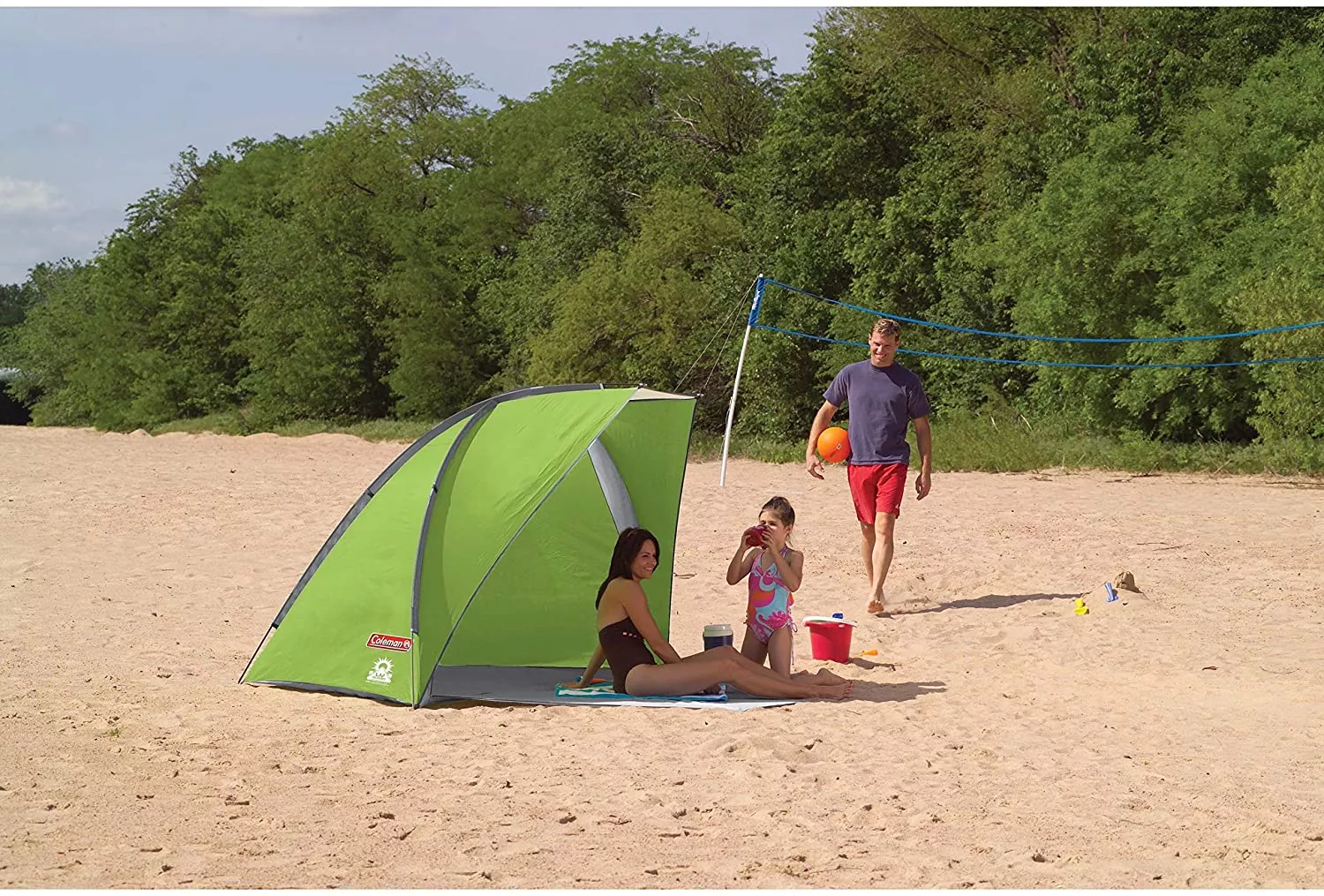 Пляжный тент Coleman Beach Shade Shelter — купить по выгодной цене 11 590  руб. — интернет-магазин «Будь Готов»