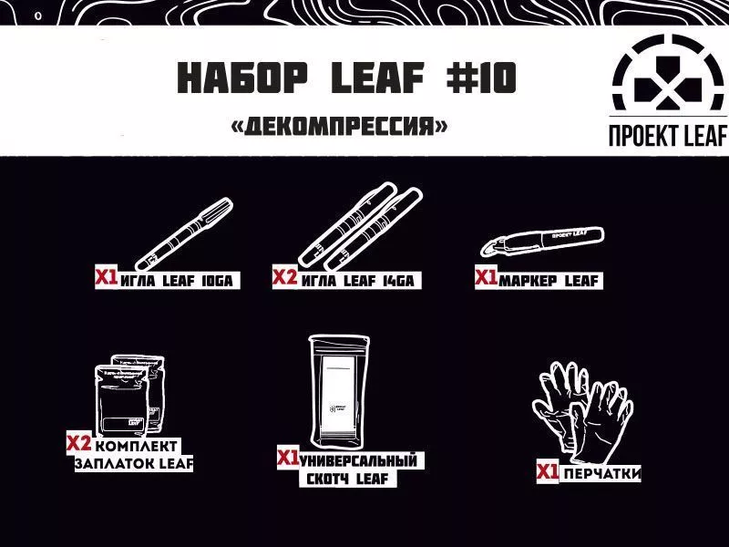Набор №10 "Декомпрессия" LEAF с доставкой по России | BreadyФото 0