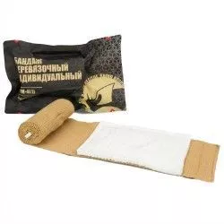 Компрессионный бандаж Rhino Rescue 4" (с велкро-липучкой, 1 подушка) PZBD0048 (дисконт)