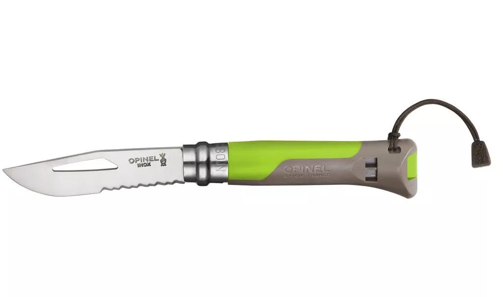 Нож складной Opinel №8 VRI OUTDOOR Earth-green с доставкой по России и в Казахстан | Bready