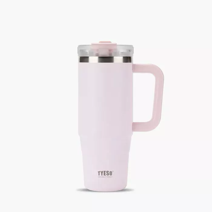 Термокружка Tyeso 900ml (TS-8866 900мл) светло-розовый (light-pink) с доставкой по России и в Казахстан | Bready