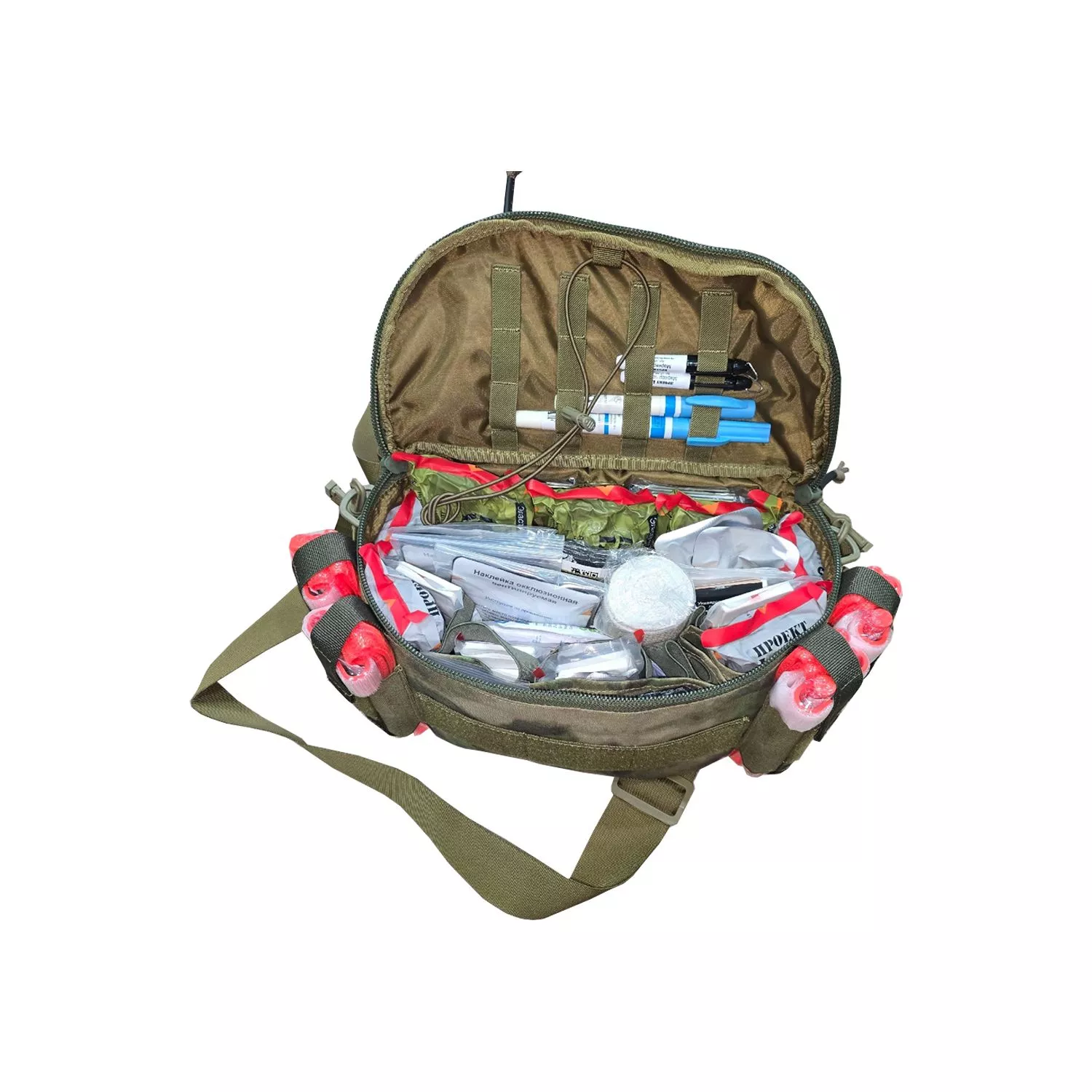 Сумка медика групповая SQUAD LEAF мультикам укомплектованная с доставкой по России | BreadyФото 0