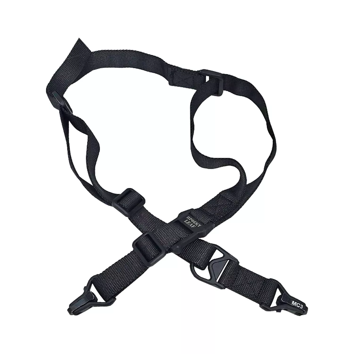 Оружейный ремень МС3 LEAF черный 1-2х точечный с доставкой по России | BreadyФото 1