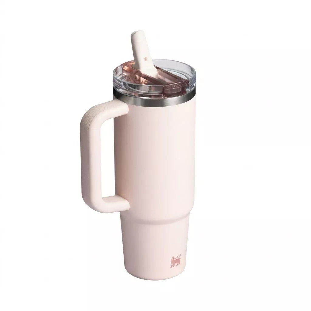 Термокружка STANLEY The Quencher ProTour Flip Straw Tumbler 887 ml (розовый кварц rose quartz), 10-12981-007 с доставкой по России | BreadyФото 2