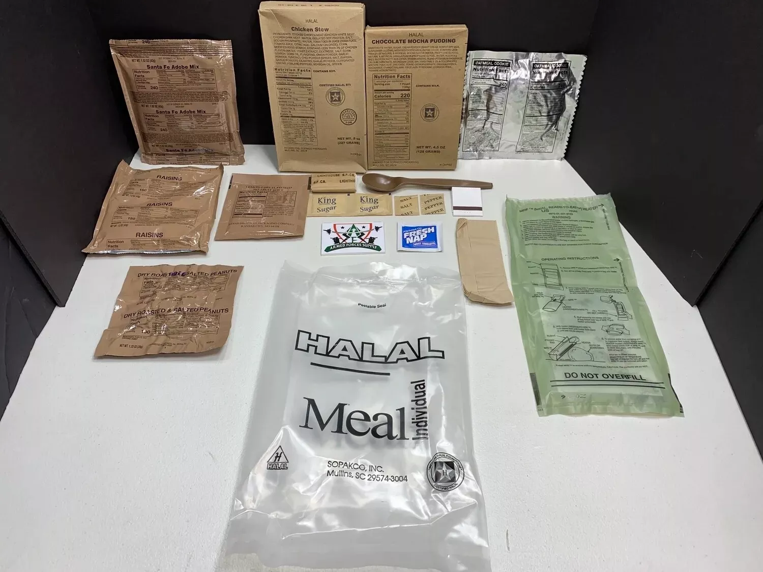 Американский сухпаёк MRE Meal HALAL с доставкой по России и в Казахстан | BreadyФото 9