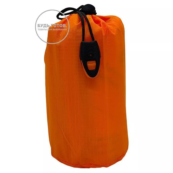 Аварийная палатка Emergency survival tent со свистком с доставкой по России | BreadyФото 6