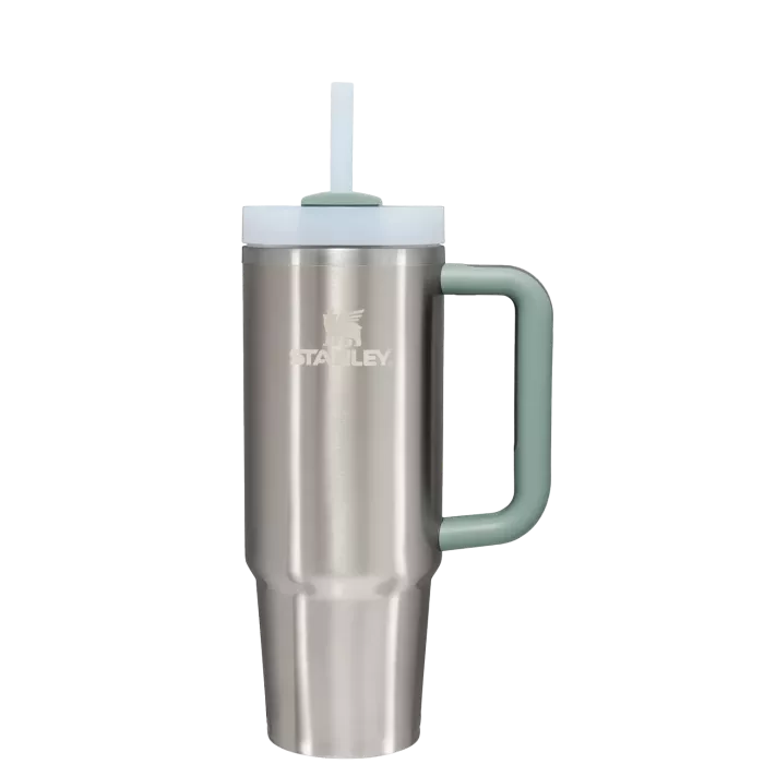 Термокружка STANLEY THE QUENCHER H2.0 FLOWSTATE TUMBLER (стальной), 1,18L,10-11913-082 с доставкой по России и в Казахстан | BreadyФото 0