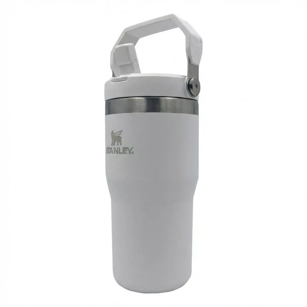 Термокружка Stanley The Iceflow Flip Straw Tumbler (белый), 10-09994-288, 591 мл с доставкой по России | BreadyФото 4