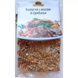 Капуста с мясом и грибами "Здоровая еда" 50 г с доставкой по России и в Казахстан | Bready