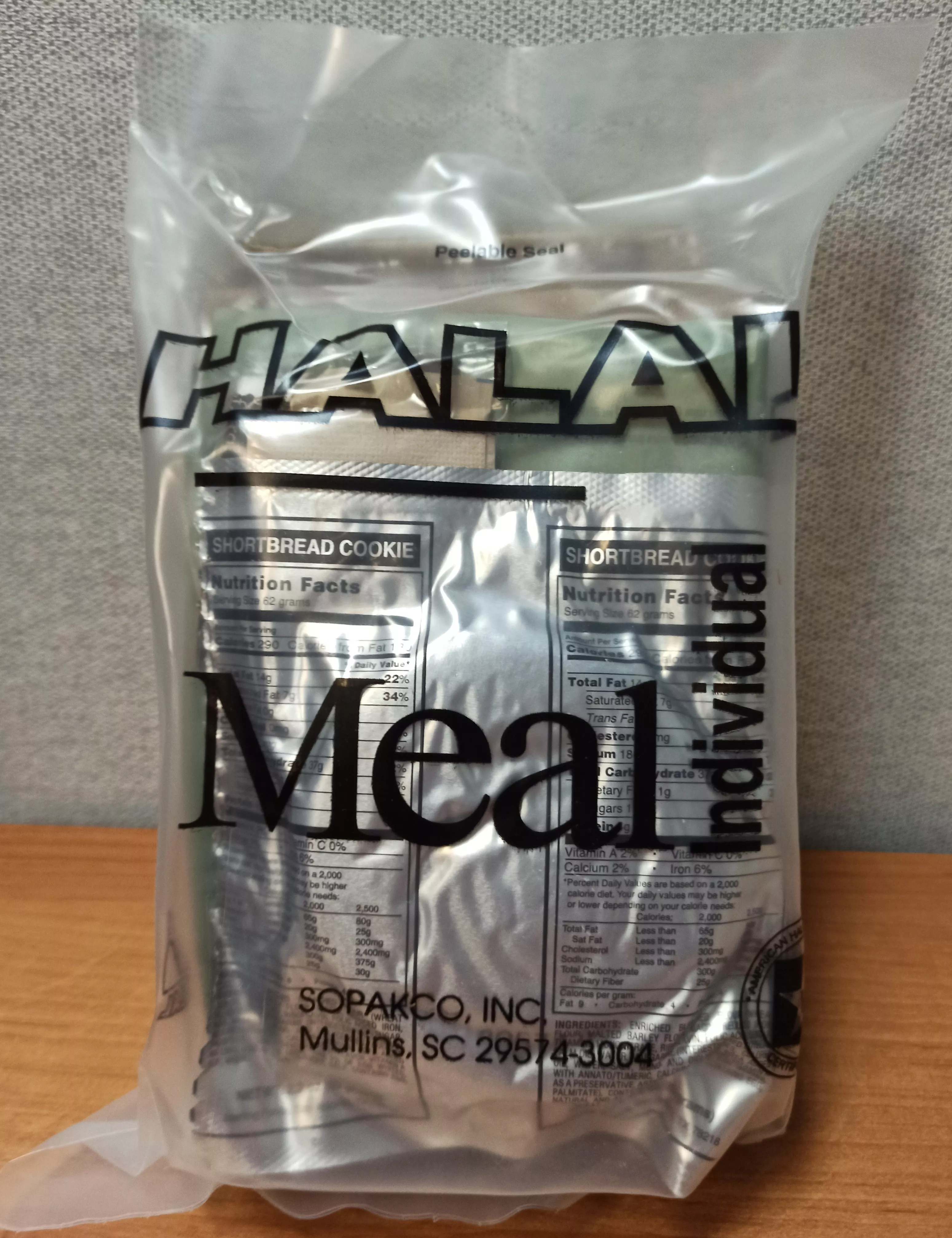 Американский сухпаёк MRE Meal HALAL с доставкой по России и в Казахстан | BreadyФото 2