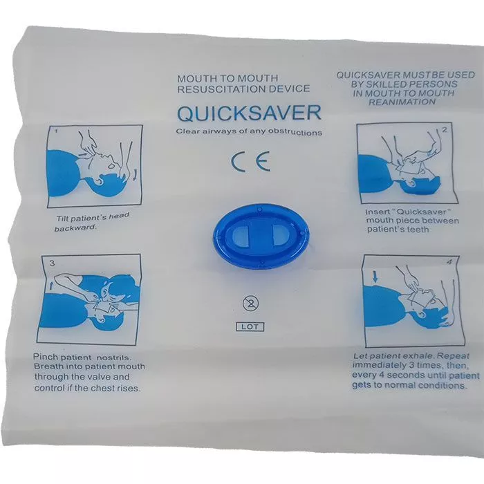 Устройство-маска для искусственного дыхания рот в рот (CPR Face Shield) с доставкой по России и в Казахстан | BreadyФото 5