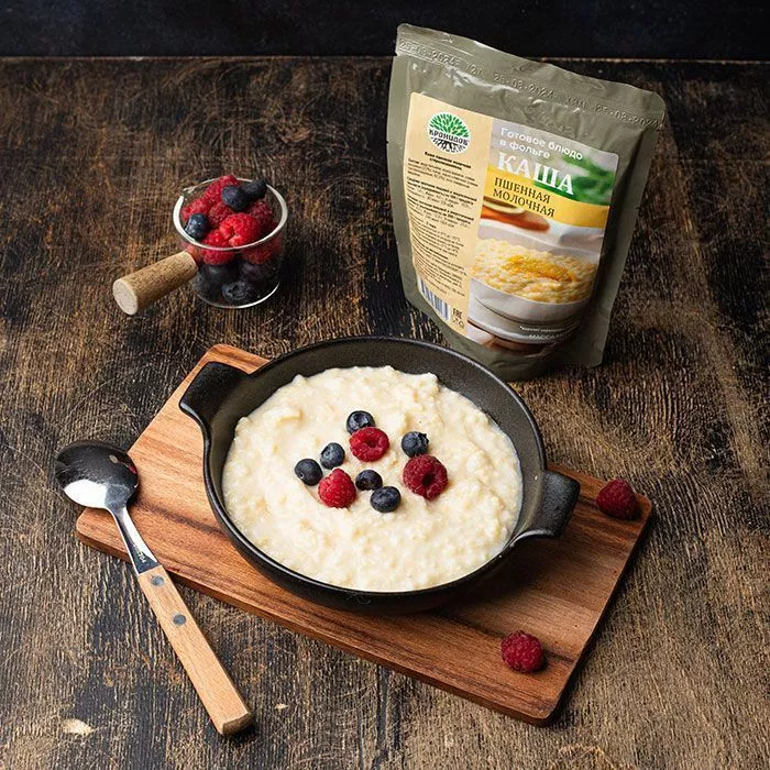 Каша пшенная молочная 300 грамм Кронидов с доставкой по России | BreadyФото 5