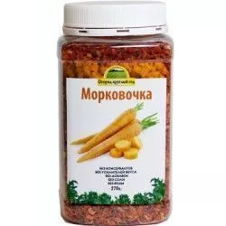 Морковь сушёная "Здоровая еда" в ПЭТ-банке 270 г с доставкой по России и в Казахстан | Bready
