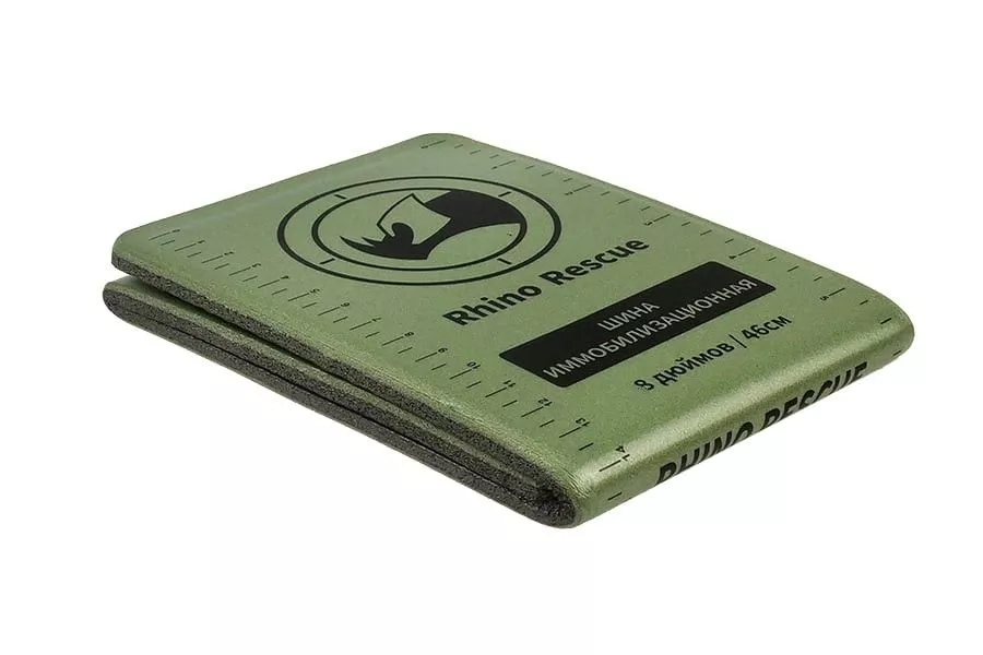 Шина иммобилизационная RHINO Rescue 9" (зелёная) с доставкой по России | Bready