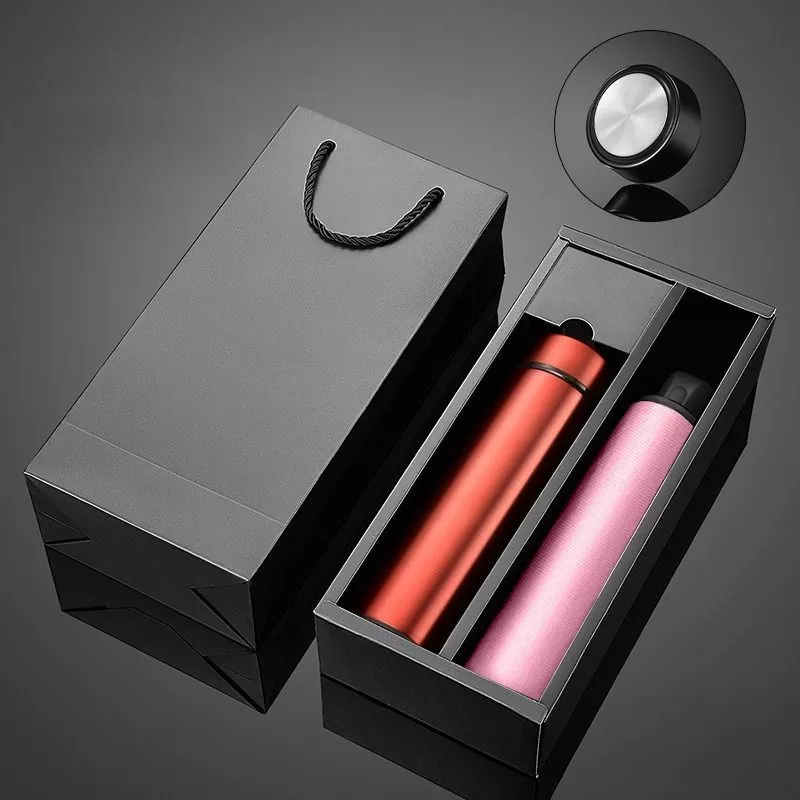 Подарочный набор "Термос с зонтом" (красный/розовый) с доставкой по России | Bready