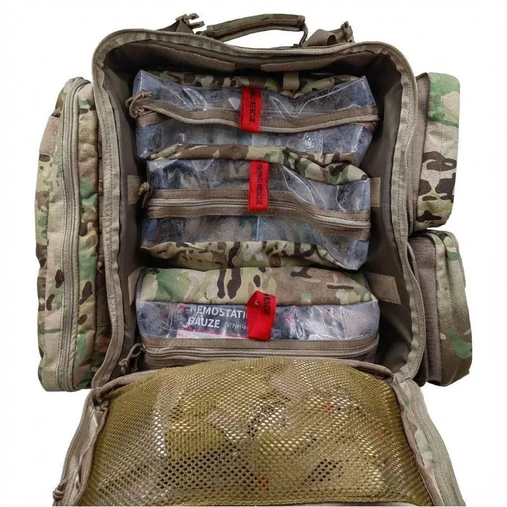 Медицинский тактический рюкзак Rhino Rescue 40 литров  HWJB0051 с доставкой по России | BreadyФото 8