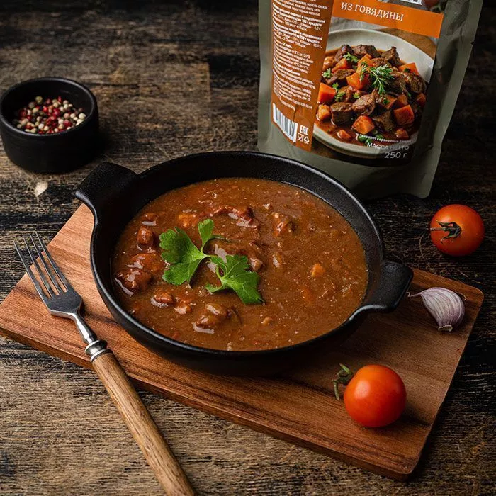 Гуляш из говядины "Кронидов", 250 г с доставкой по России | BreadyФото 4