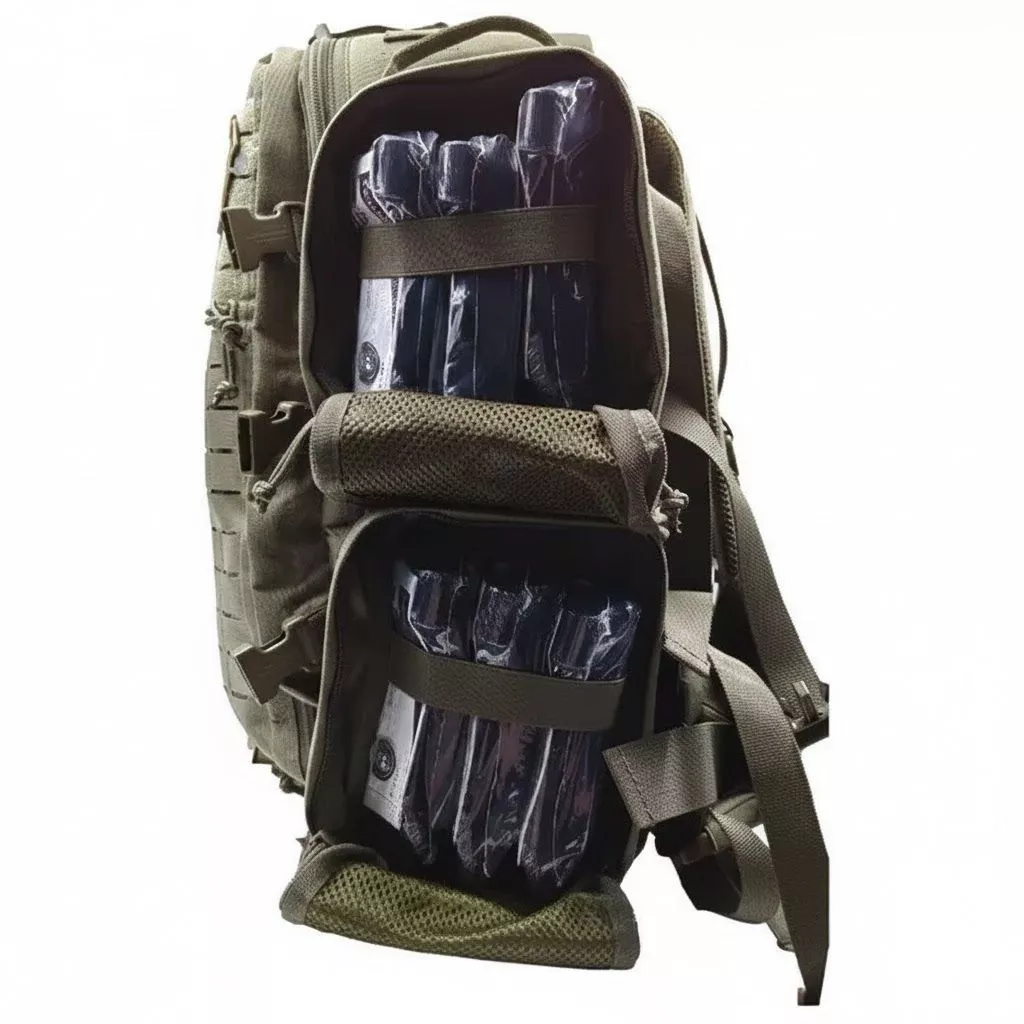 Аптечка рюкзак тактический с наполнением R40 Rhino Rescue 40 литров (олива) с доставкой по России | BreadyФото 4