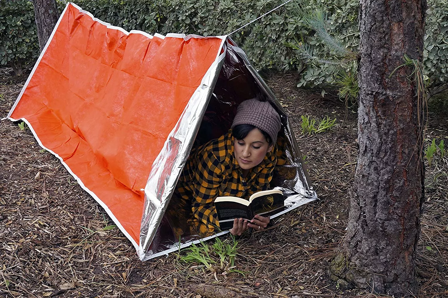 Аварийная палатка Emergency survival tent со свистком с доставкой по России и в Казахстан | BreadyФото 4