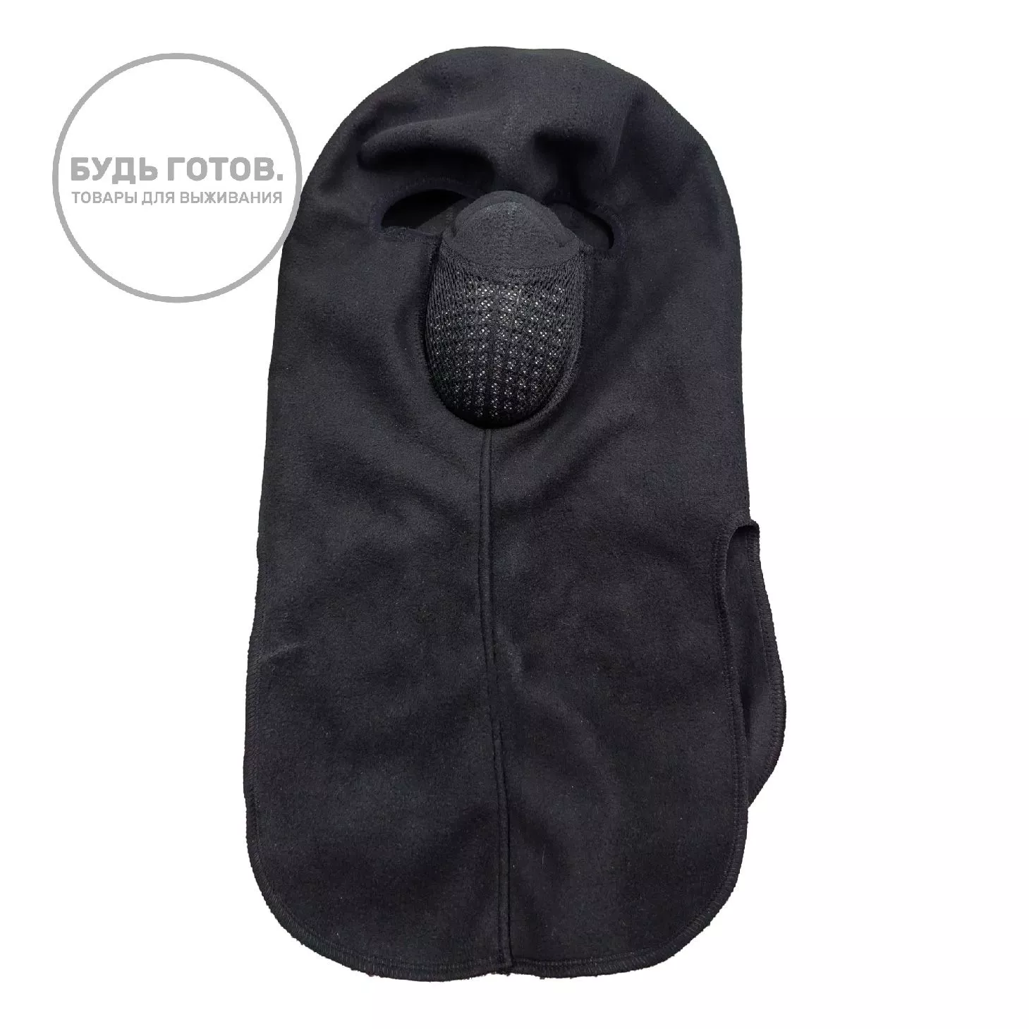 Тепловая маска Балаклава удлиненная арт. ТМ 1.2. (черный) САЙВЕР|SAYVER с доставкой по России | BreadyФото 1