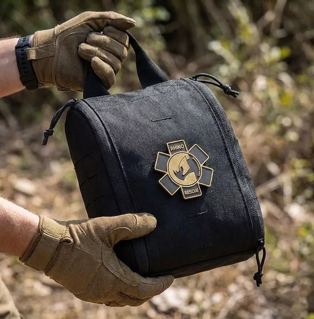 Тактическая аптечка RHINO Rescue IFAK QF-002M (чёрная) с доставкой по России | BreadyФото 5