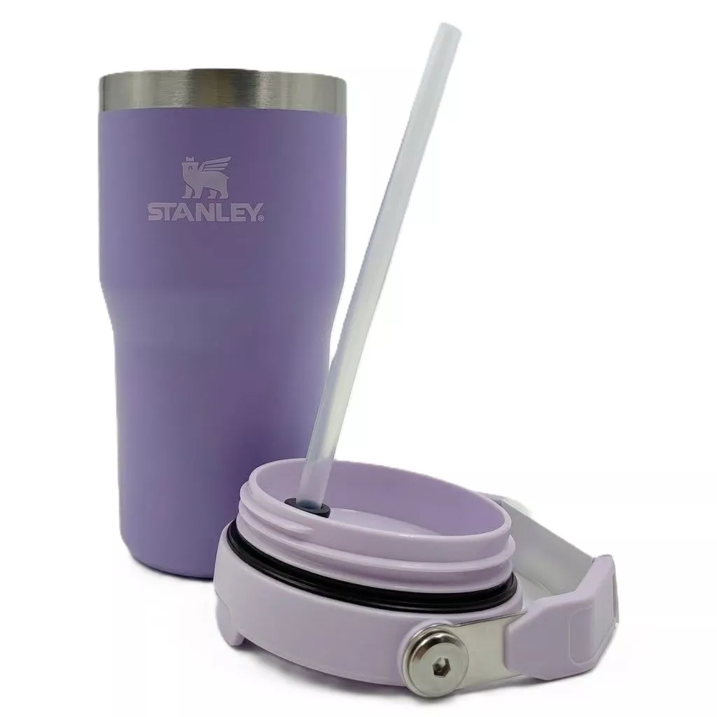 Термокружка Stanley The Iceflow Flip Straw Tumbler (Lavender), 10-09994-210, 591 мл с доставкой по России | BreadyФото 3