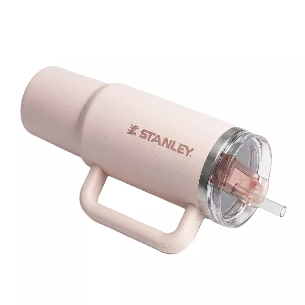 Термокружка STANLEY The Quencher ProTour Flip Straw Tumbler 887 ml (розовый кварц rose quartz), 10-12981-007 с доставкой по России | BreadyФото 3