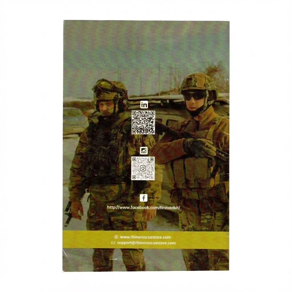 Инструкция по оказанию первой помощи в чрезвычайных ситуациях Rhino Rescue с доставкой по России | BreadyФото 1