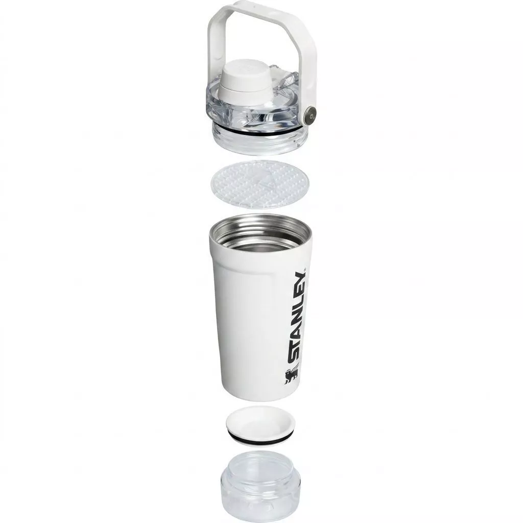 Термобутылка STANLEY The Activate Shaker Bottle 591 ml (10-13312-003) Chalk мел с доставкой по России | BreadyФото 2