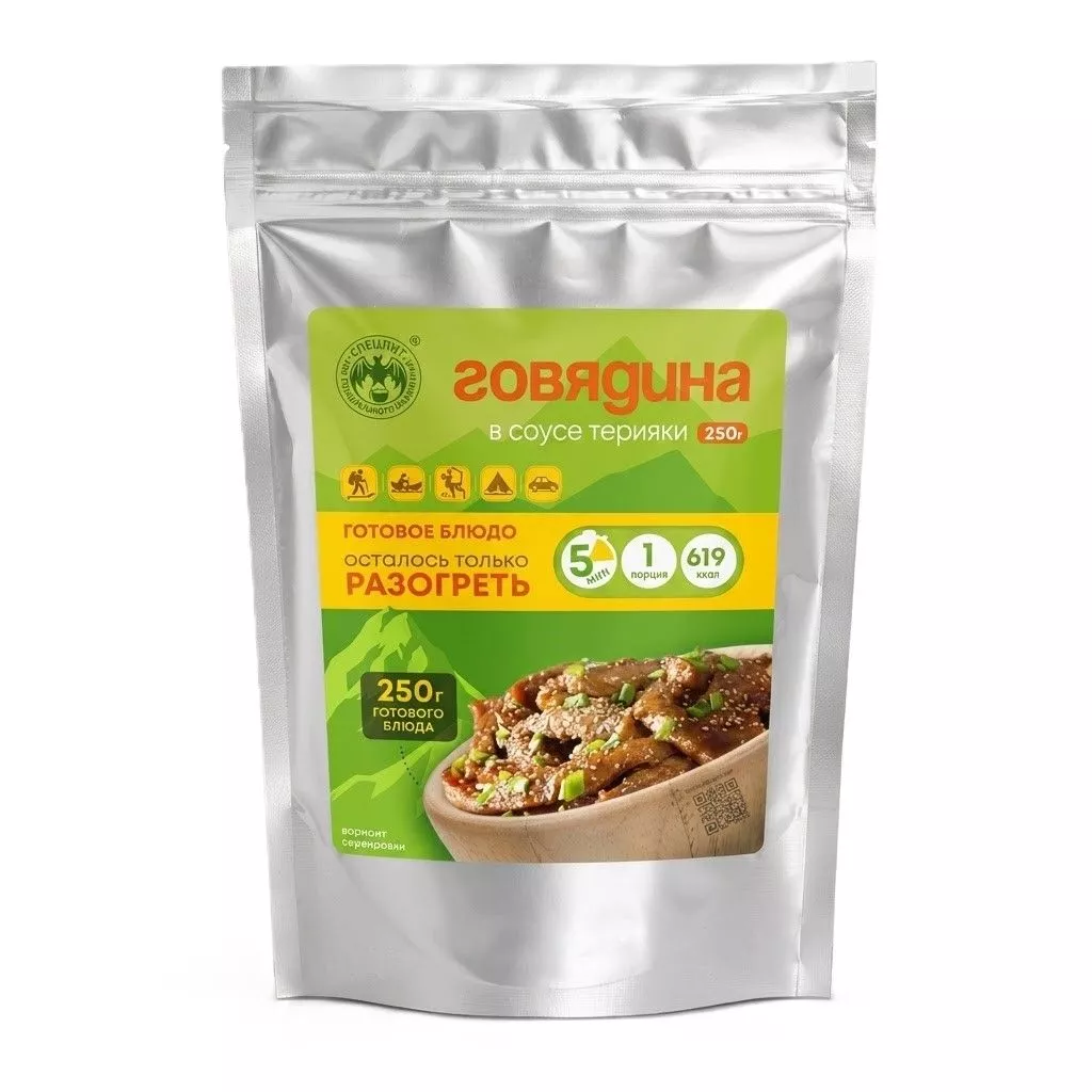 Говядина в соусе терияки СПЕЦПИТ с доставкой по России | BreadyФото 0