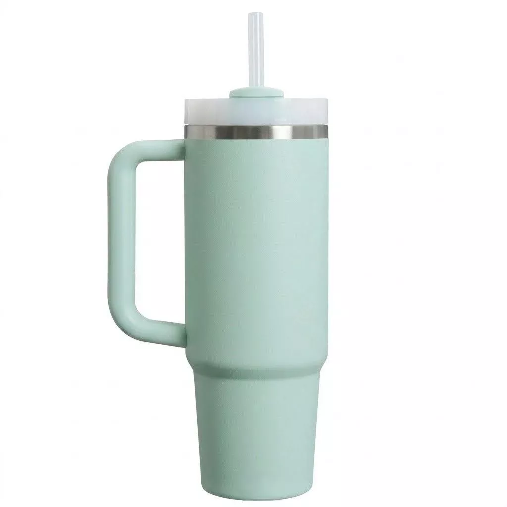 Термокружка STANLEY THE QUENCHER H2.0 FLOWSTATE TUMBLER 887 ml (морская пена seafoam), 10-11912-124 с доставкой по России | BreadyФото 2