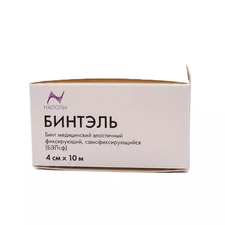 БИНТЭЛЬ Бинт медицинский эластичный, самофиксирующийся 4 см х 10 м с доставкой по России | BreadyФото 1