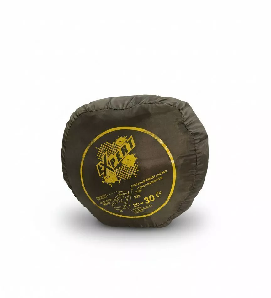 Спальный мешок зимний EXPERT -30°С Зелёный с доставкой по России | BreadyФото 8