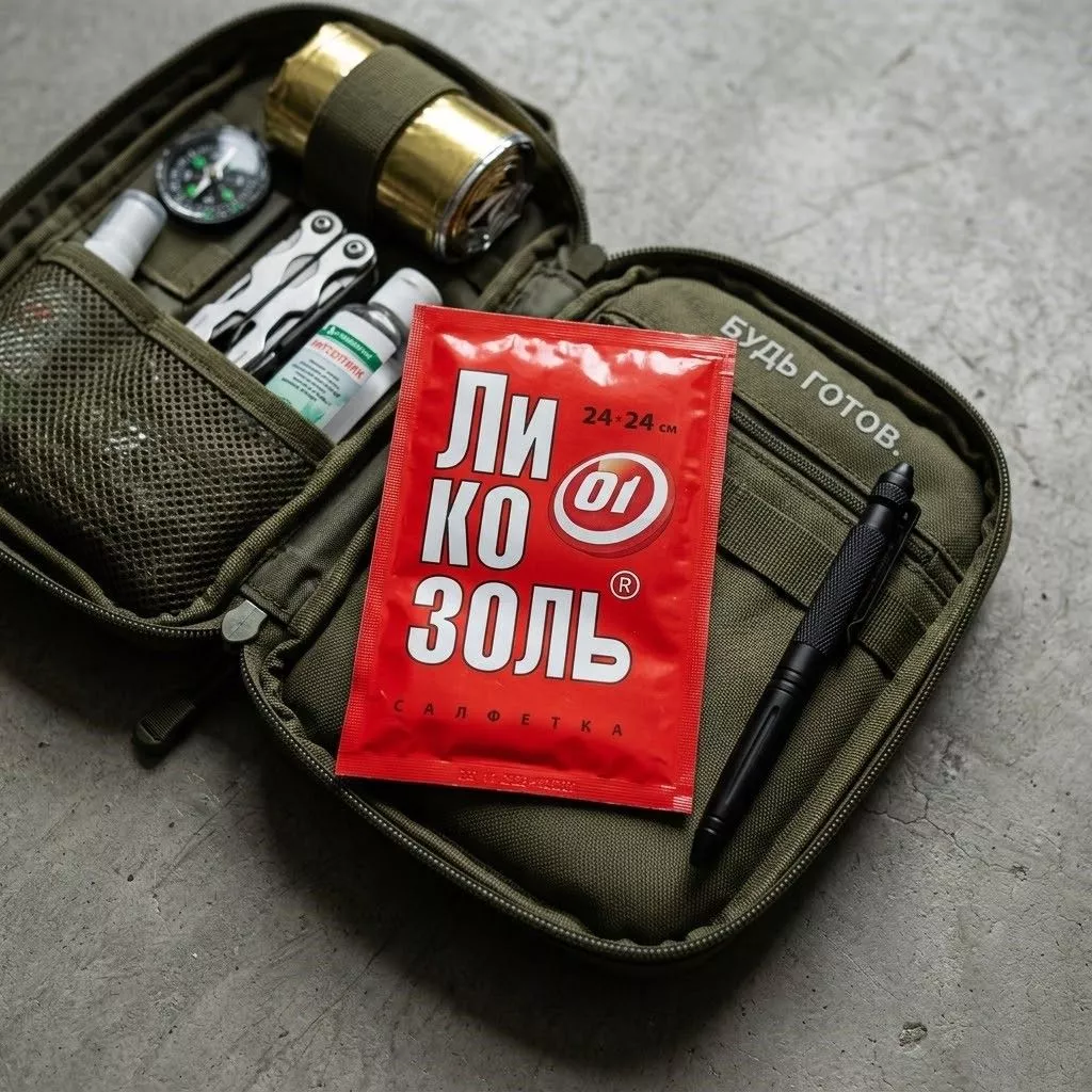 Ликозоль СП салфетка при ожогах 24х24 см с доставкой по России | BreadyФото 2
