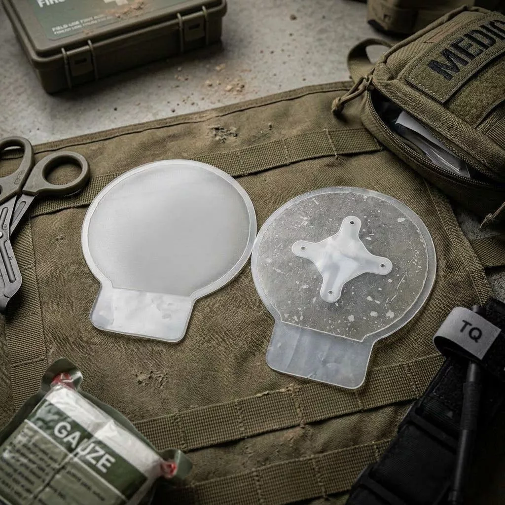 Окклюзионный пластырь вентилируемый Chest Seal Vented (4 клапана) с доставкой по России | BreadyФото 5