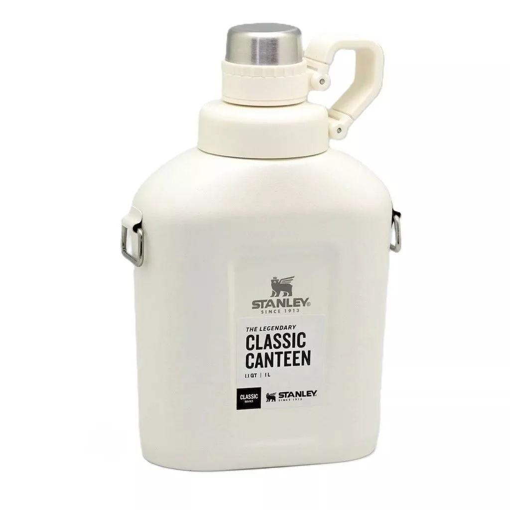 Фляга STANLEY Legendary Classic Canteen 10-11448-008 белая 1L с доставкой по России | BreadyФото 3
