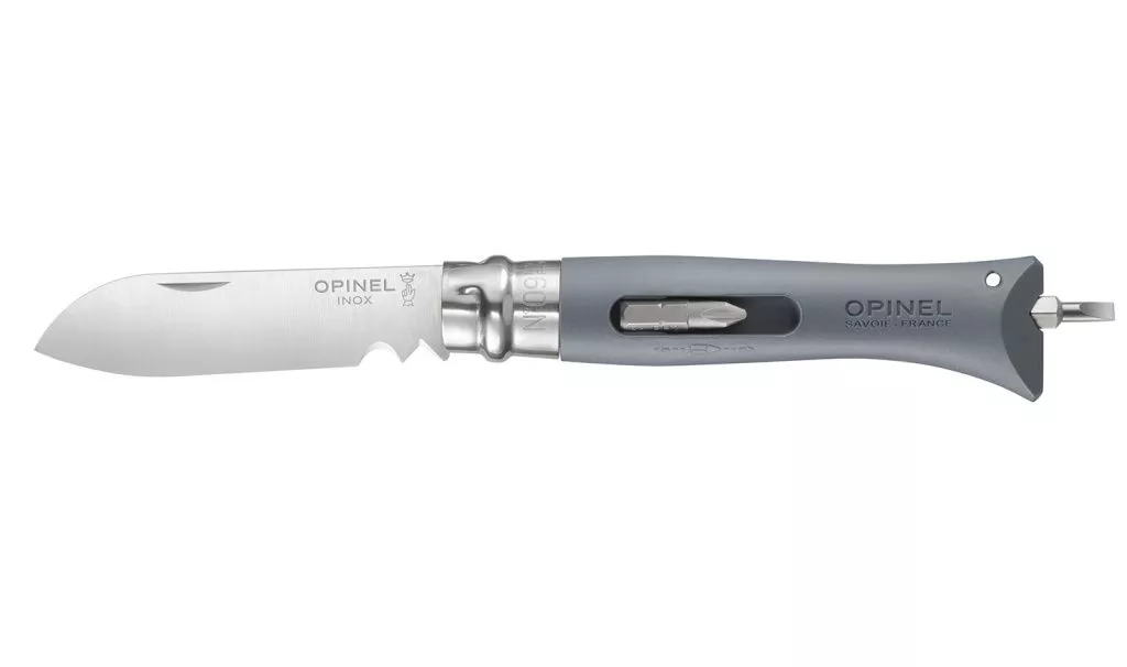 Нож складной Opinel №9 VRI  DIY Grey с доставкой по России и в Казахстан | Bready