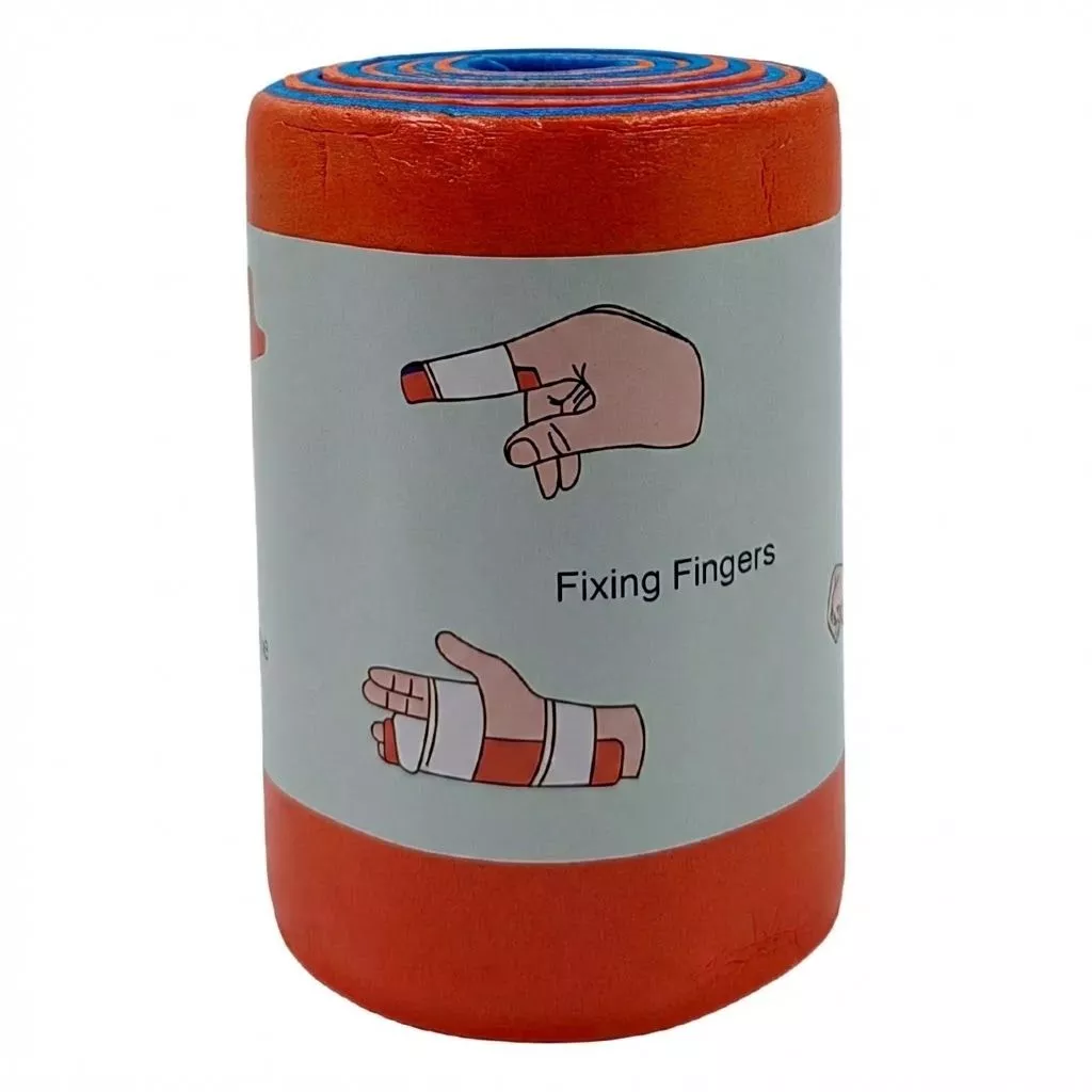 Шина иммобилизационная 15х92 (в рулоне) (оранжевая/синяя) с доставкой по России | BreadyФото 0