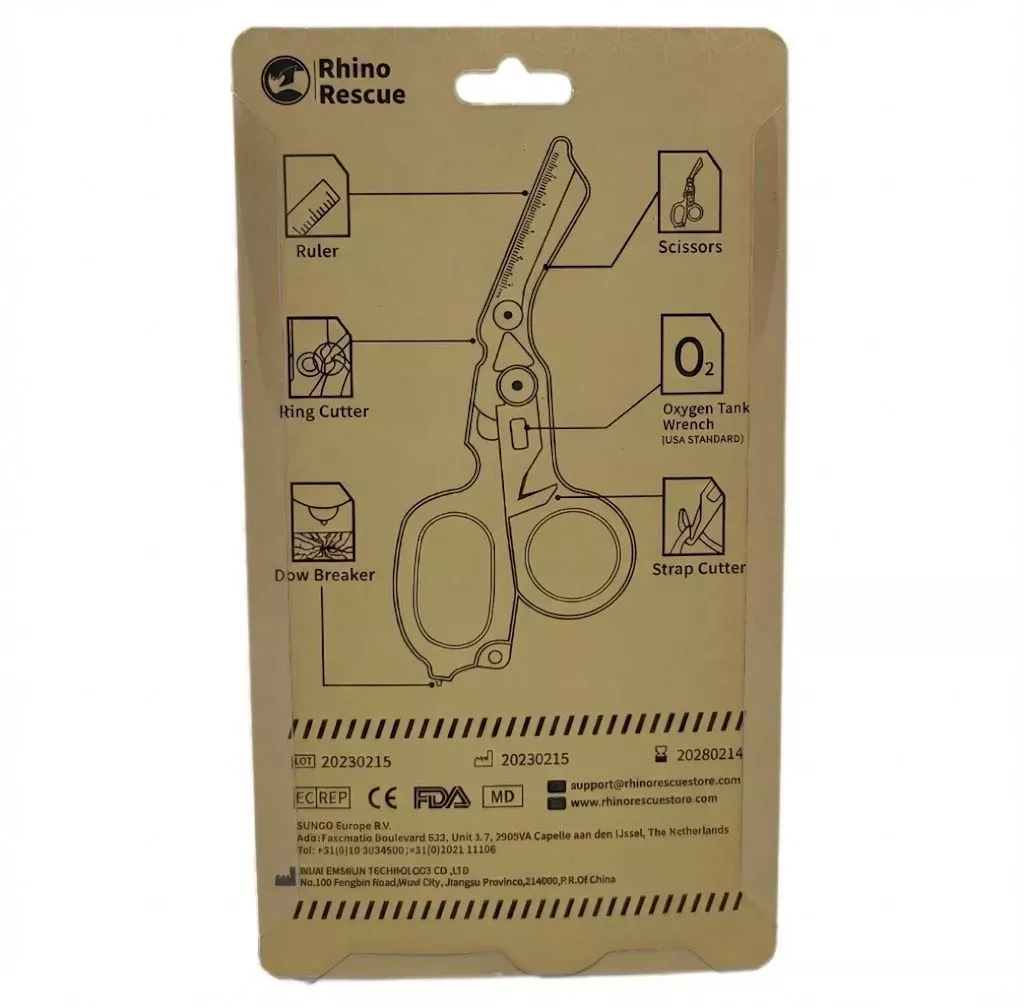 Ножницы тактические (мультитул) RHINO Rescue 6в1 PZBJ0064 с доставкой по России | BreadyФото 12