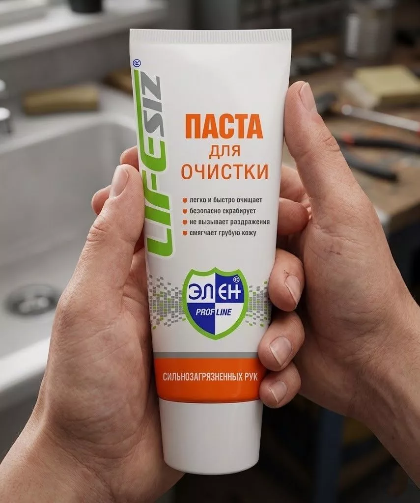 Паста для очистки кожи сильнозагрязнённых рук с натуральным абразивом с доставкой по России | BreadyФото 5