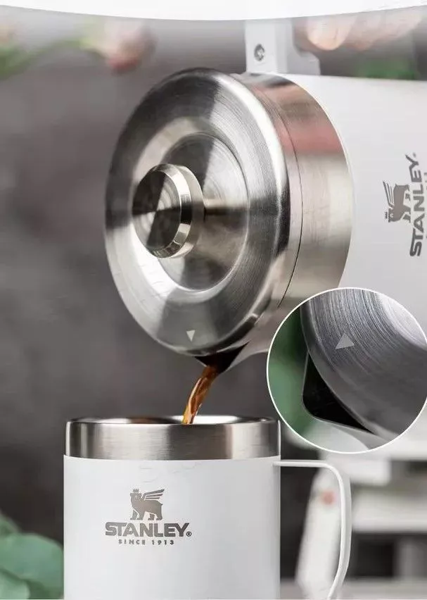 Френч-пресс Stanley Classic The Stay-Hot French Press 1,4L (белый) 10-02888-034 с доставкой по России | BreadyФото 5